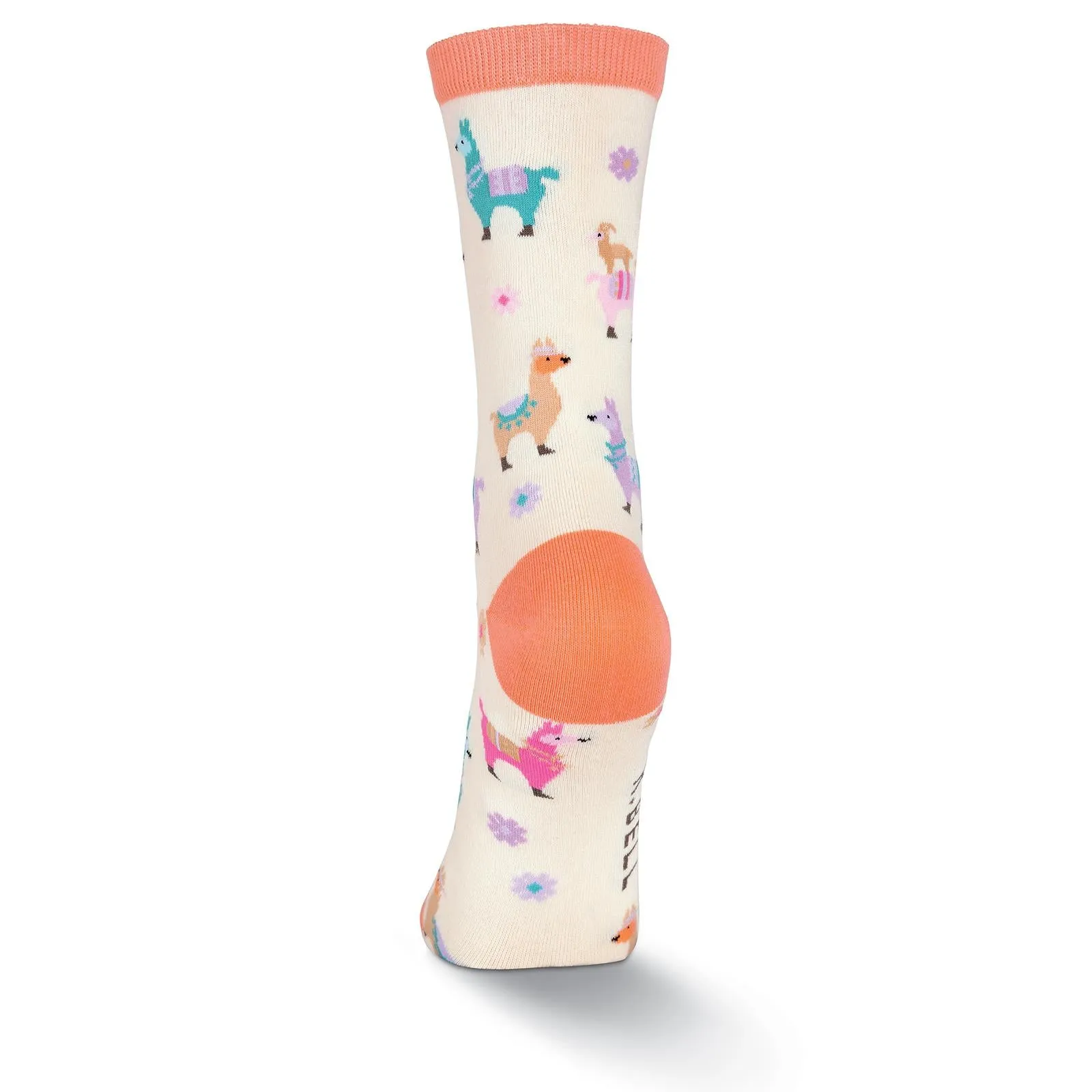 Llamas and Flowers Socks (Women’s)
