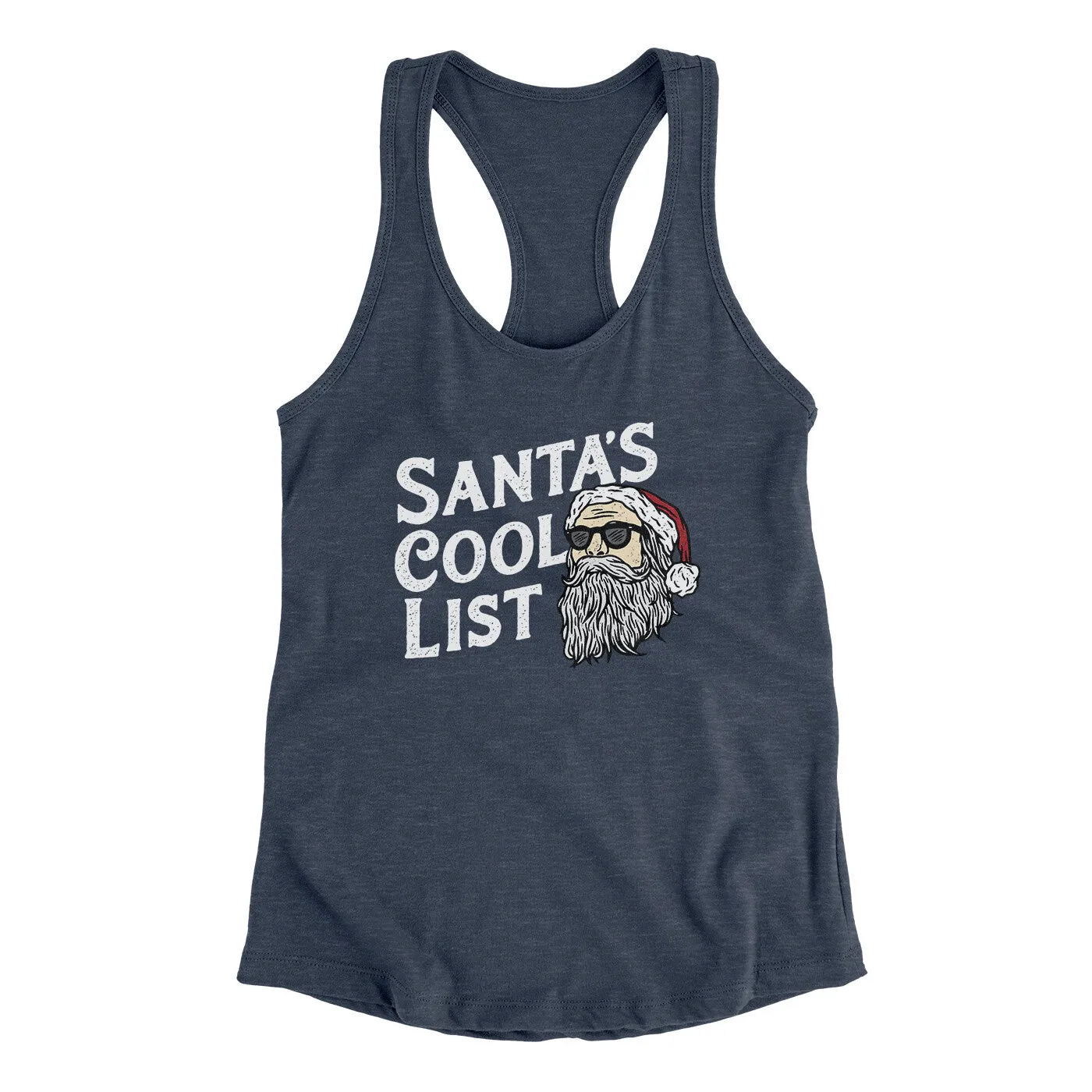 Santa’s Cool List Women's Racerback Tank